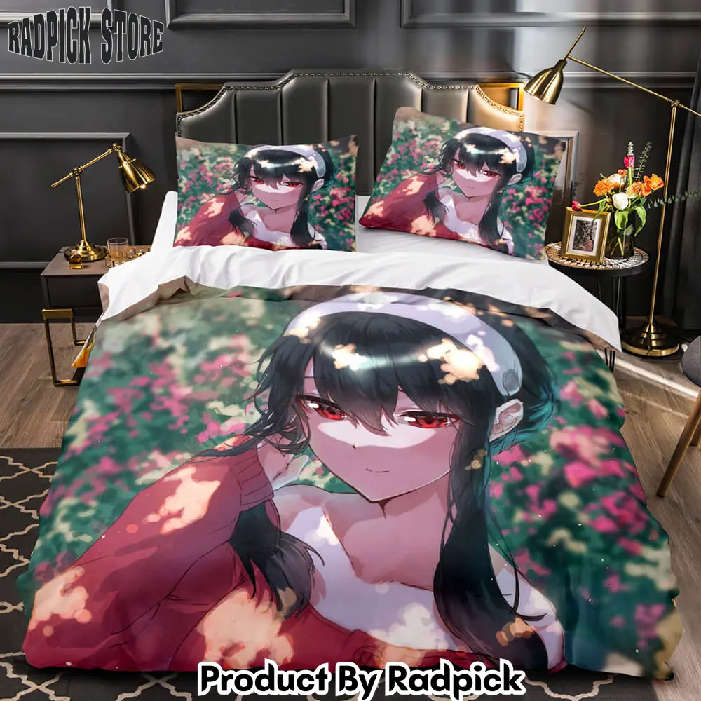 Spy x family bedding set quilt duvet cover bed sheet sets room decoration  rp0428730